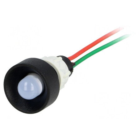 Lampă de control LED albastru 24V Ø13mm IP40 | Electronic-mag.ro | Componente Electronice