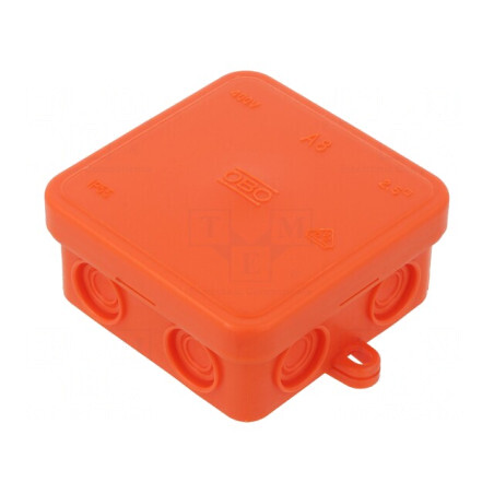 Carcasă Conexiuni Polietilenă 75x75x36mm | Electronic-mag.ro | Componente Electronice