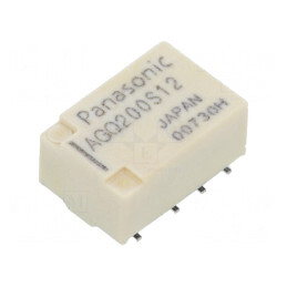 Releu Electromagnetic DPDT 12VDC 2A | Electronic-mag.ro | Componente Electronice