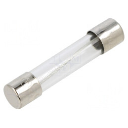 Siguranță întârziere 300mA 250V 6.3x32mm alamă | Electronic-mag.ro | Componente Electronice