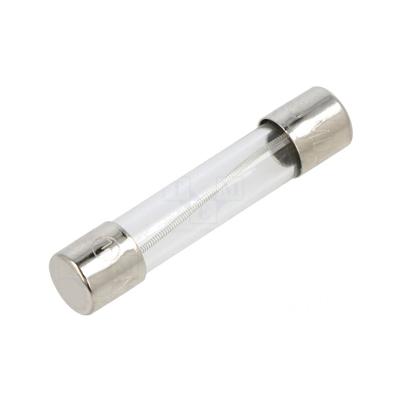 Siguranță întârziere 300mA 250V 6.3x32mm alamă | Electronic-mag.ro | Componente Electronice