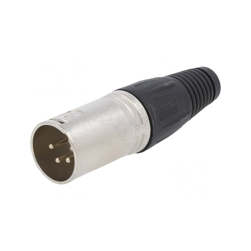 Mufă XLR 4-Pin Tată Metalică pentru Cablu | Electronic-mag.ro | Componente Electronice Mufă XLR 4-Pin Tată Metalică pentru Cablu | Electronic-mag.ro | Componente Electronice