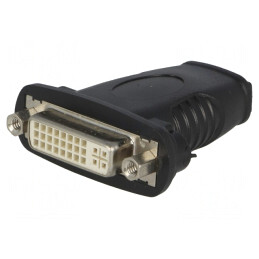 Adaptor DVI-D la HDMI Negru | Electronic-mag.ro | Componente Electronice