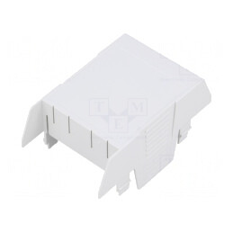 Capac carcase EH 45 ABS gri 45mm | Electronic-mag.ro | Componente Electronice