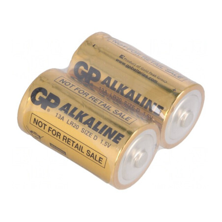 Baterii Alcaline 1,5V D - Pachet 2 Bucăți | Electronic-mag.ro | Componente Electronice