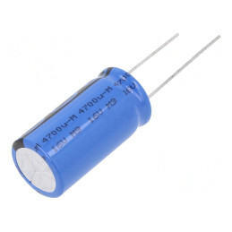 Condensator Electrolitic THT 4.7mF 16VDC Ø16x31mm | Electronic-mag.ro | Componente Electronice