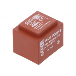 Transformator Încapsulat 2VA 117VAC 9V 222mA PCB | Electronic-mag.ro | Componente Electronice