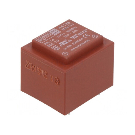 Transformator Încapsulat 2VA 117VAC 15V PCB | Electronic-mag.ro | Componente Electronice