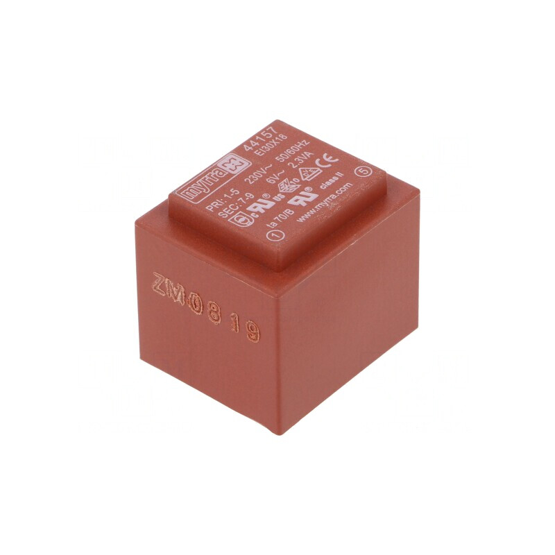 Transformator Încapsulat 230V 6V 383mA PCB | Electronic-mag.ro | Componente Electronice