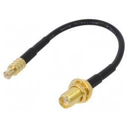 Cablu MCX tată la SMA mamă 100mm | Electronic-mag.ro | Componente Electronice