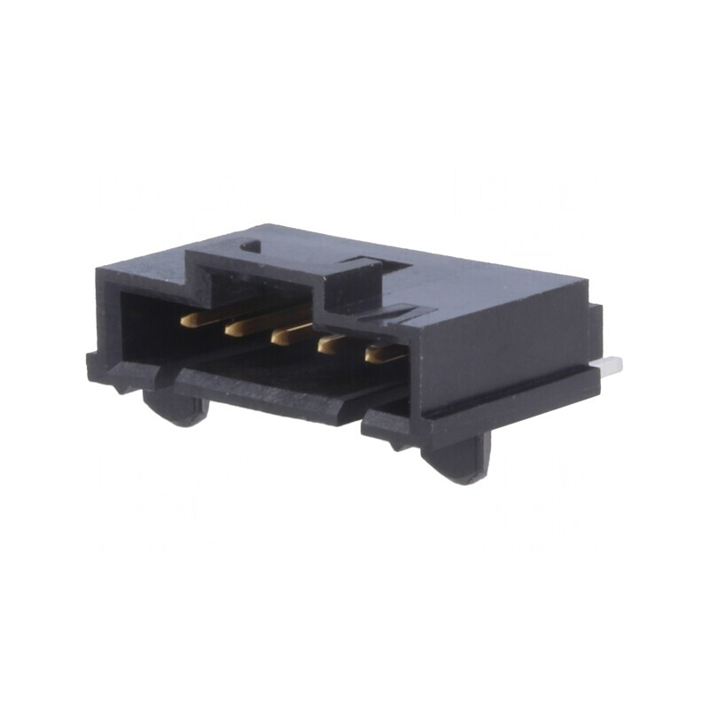 Soclu Cablu-Placă SL 2,54mm 6 PIN SMT Aurit Orizontal | Electronic-mag.ro | Componente Electronice