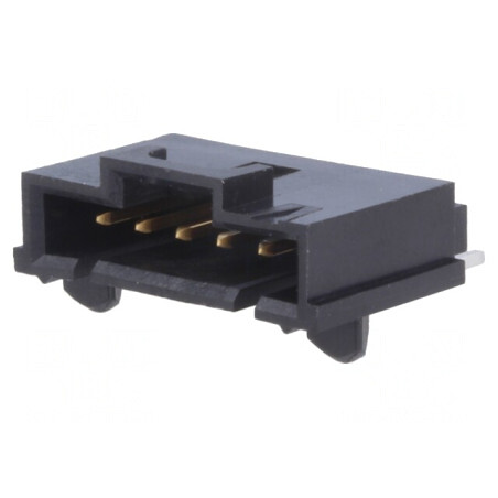 Soclu Cablu-Placă SL 2,54mm 6 PIN SMT Aurit Orizontal | Electronic-mag.ro | Componente Electronice