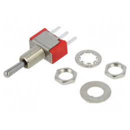 Comutator Basculant ON-OFF-ON 2A/250VAC 5A/28VDC | Electronic-mag.ro | Componente Electronice