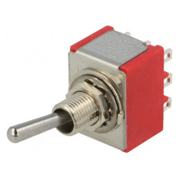 Comutator Basculant ON-OFF-ON 2A/250VAC 5A/28VDC | Electronic-mag.ro | Componente Electronice