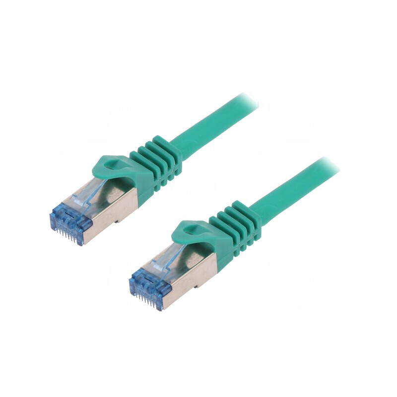 Patch cord verde S/FTP Cat6a 1.5m LSZH | Electronic-mag.ro | Componente Electronice Patch cord verde S/FTP Cat6a 1.5m LSZH | Electronic-mag.ro | Componente Electronice
