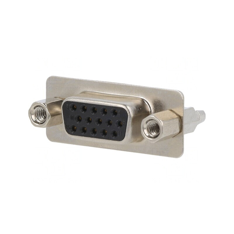 Conector D-Sub 15-Pin Soclu Mamă pentru Panou | Electronic-mag.ro | Componente Electronice Conector D-Sub 15-Pin Soclu Mamă pentru Panou | Electronic-mag.ro | Componente Electronice