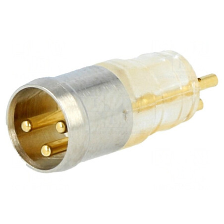 Conector Circular 3-PIN pentru Cablu 3A | Electronic-mag.ro | Componente Electronice