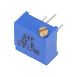 Potențiometru Multitură 2kΩ 500mW THT ±10% | Electronic-mag.ro | Componente Electronice