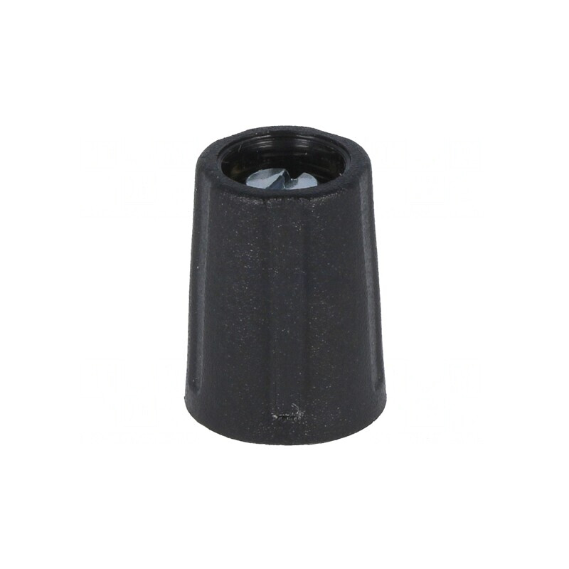 Buton rotativ ABS negru 4mm 10,5x14mm | Electronic-mag.ro | Componente Electronice
