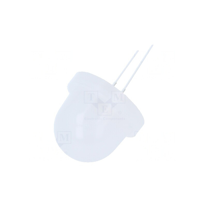 LED Alb Cald 16mm 900-3600mcd 90° Convex | Electronic-mag.ro | Componente Electronice