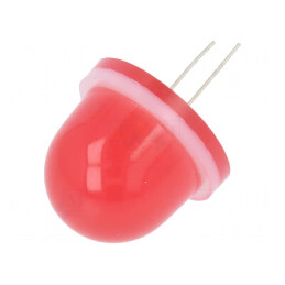 LED Roșu 16mm 650-3000mcd Convex 4-4.2V | Electronic-mag.ro | Componente Electronice