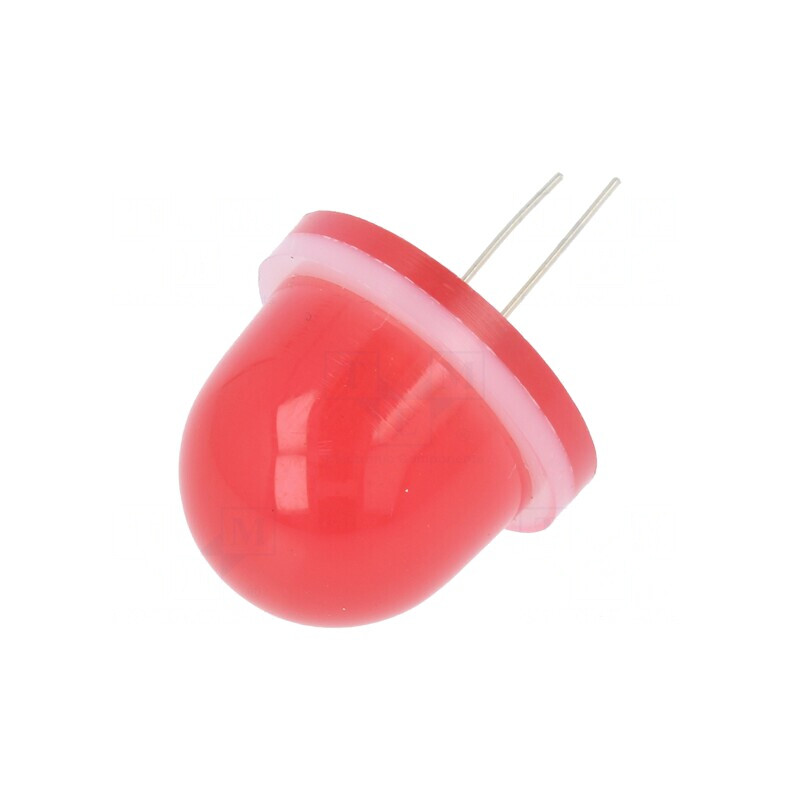 LED Roșu 16mm 650-3000mcd Convex 4-4.2V | Electronic-mag.ro | Componente Electronice