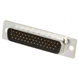 Mufă D-Sub HD 44 PIN Tată Neagră pentru Lipire pe Cablu | Electronic-mag.ro | Componente Electronice