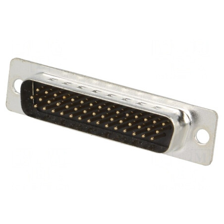 Mufă D-Sub HD 44 PIN Tată Neagră pentru Lipire pe Cablu | Electronic-mag.ro | Componente Electronice
