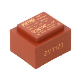Transformator Încapsulat 1VA 117V 6V PCB | Electronic-mag.ro | Componente Electronice