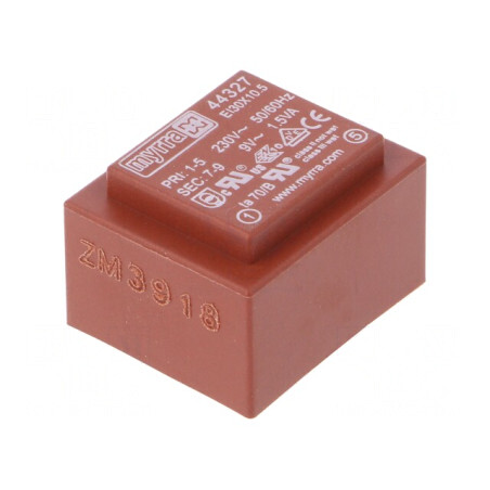 Transformator încapsulat 1,5VA 230V 9V PCB | Electronic-mag.ro | Componente Electronice
