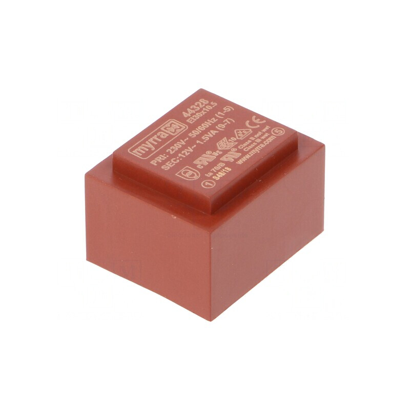 Transformator Încapsulat 1,5VA 230VAC 12V PCB | Electronic-mag.ro | Componente Electronice