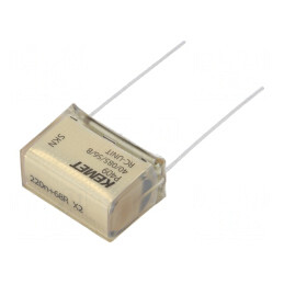 Condensator de Hârtie X2 220nF 275V THT | Electronic-mag.ro | Componente Electronice
