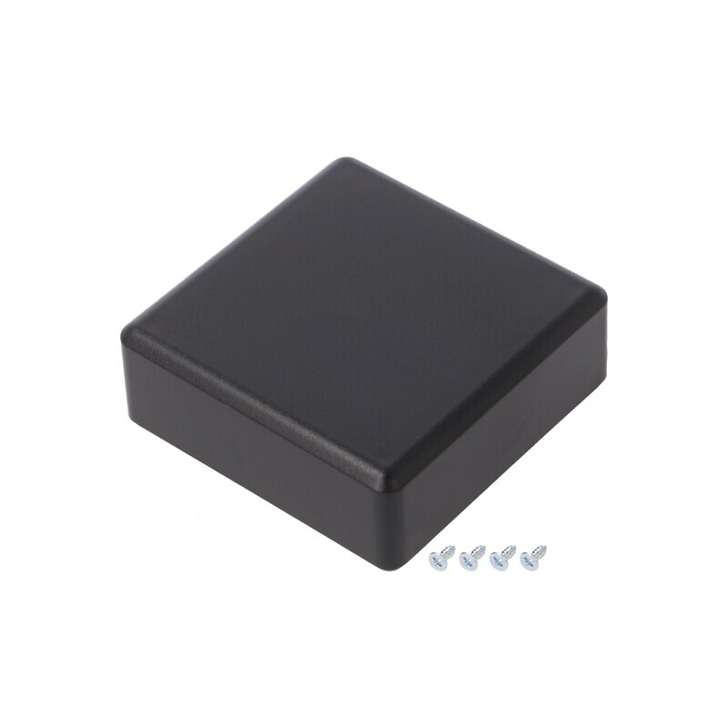 Carcasă Universală ABS Neagră 71x71x21mm | Electronic-mag.ro | Componente Electronice