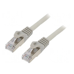 Patch cord S/FTP Cat6a 2m Gri LSZH Aurit | Electronic-mag.ro | Componente Electronice