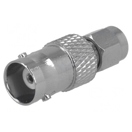 Adaptor BNC Femelă la SMA Masculin | Electronic-mag.ro | Componente Electronice