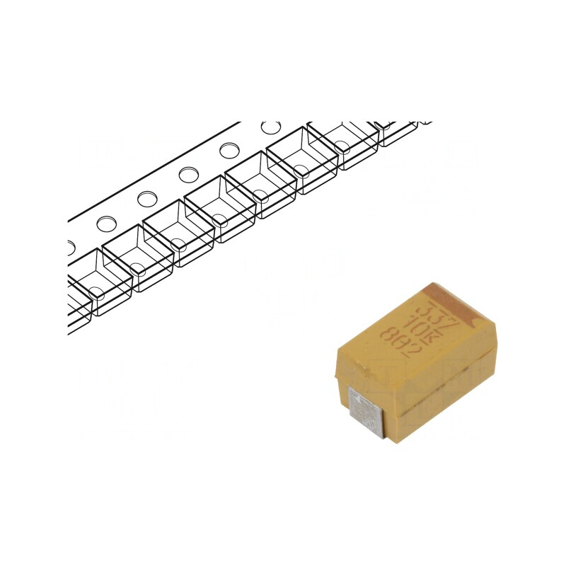 Condensator tantal low ESR 330uF 10V SMD 2917 | Electronic-mag.ro | Componente Electronice Condensator tantal low ESR 330uF 10V SMD 2917 | Electronic-mag.ro | Componente Electronice
