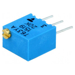 Potentiometru Multitura 20kΩ 250mW ±10% Linear | Electronic-mag.ro | Componente Electronice