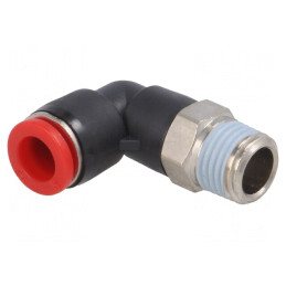 Racord Push-In Unghi PBT BSP 1/4" | Electronic-mag.ro | Componente Electronice