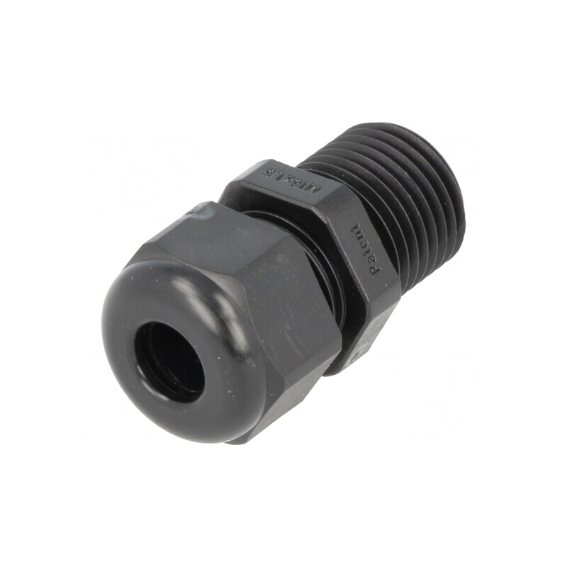 Garnitură etanşare filet alungit M16 neagră IP68 | Electronic-mag.ro | Componente Electronice
