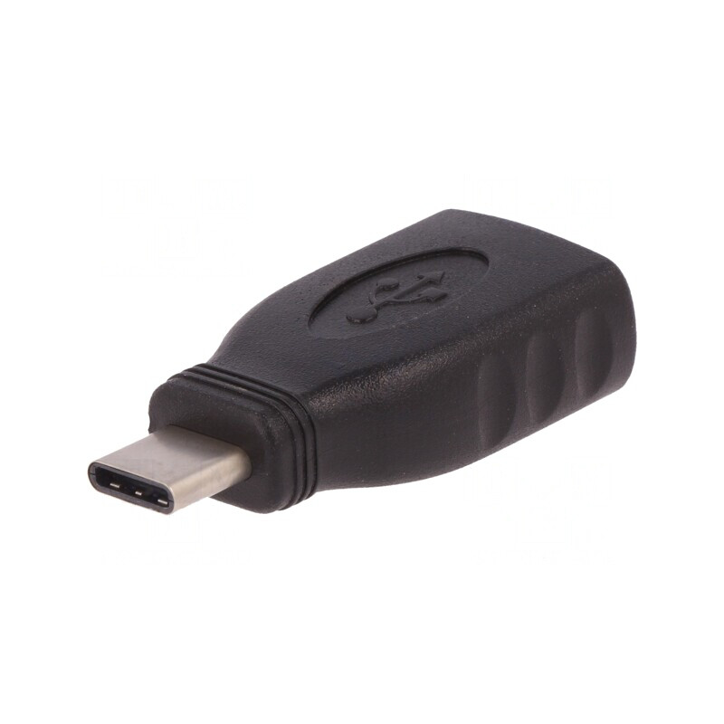 Adaptor USB 2.0 USB-A la USB-C | Electronic-mag.ro | Componente Electronice