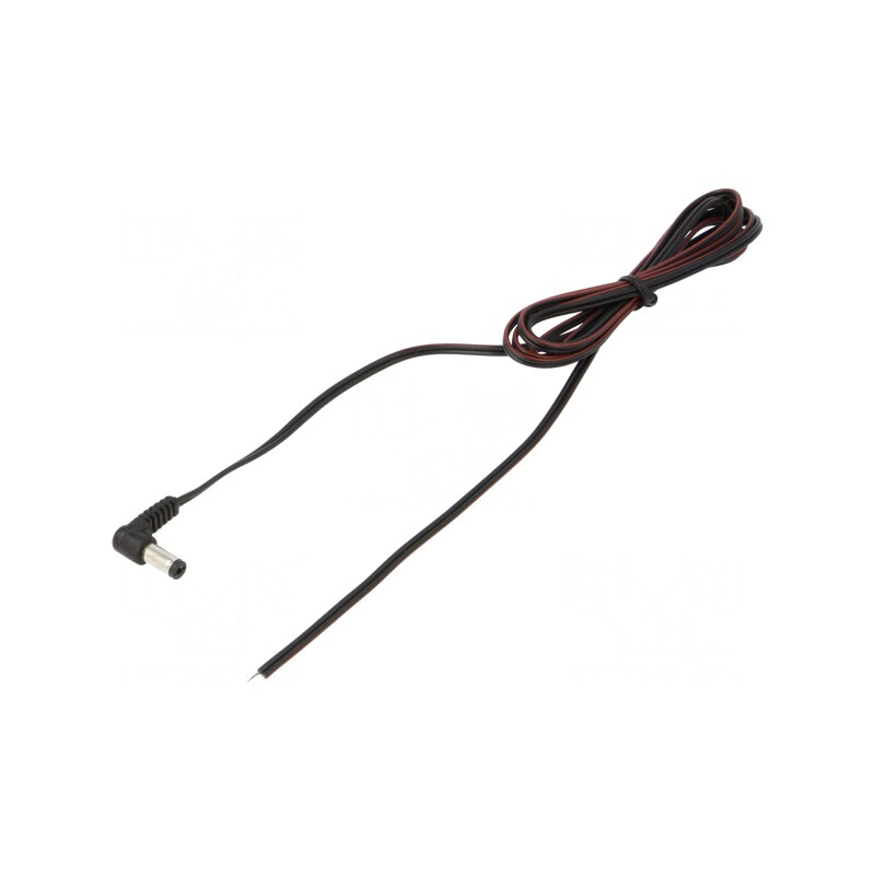 Cablu de Alimentare DC 5,5/2,1mm Unghi Negru 1,5m | Electronic-mag.ro | Componente Electronice Cablu de Alimentare DC 5,5/2,1mm Unghi Negru 1,5m | Electronic-mag.ro | Componente Electronice