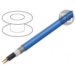 Cablu Electric PVC Albastru 4x0,75mm² 300/500V | Electronic-mag.ro | Componente Electronice