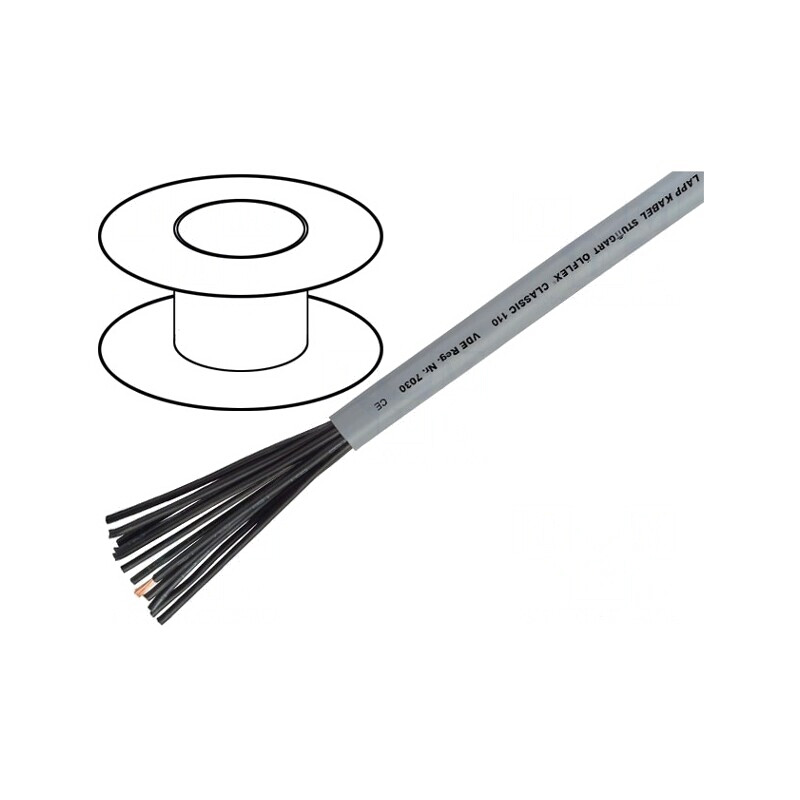 Cablu ÖLFLEX® CLASSIC 110 4x1,5mm2 Neecranat 300V/500V Cu | Electronic-mag.ro | Componente Electronice