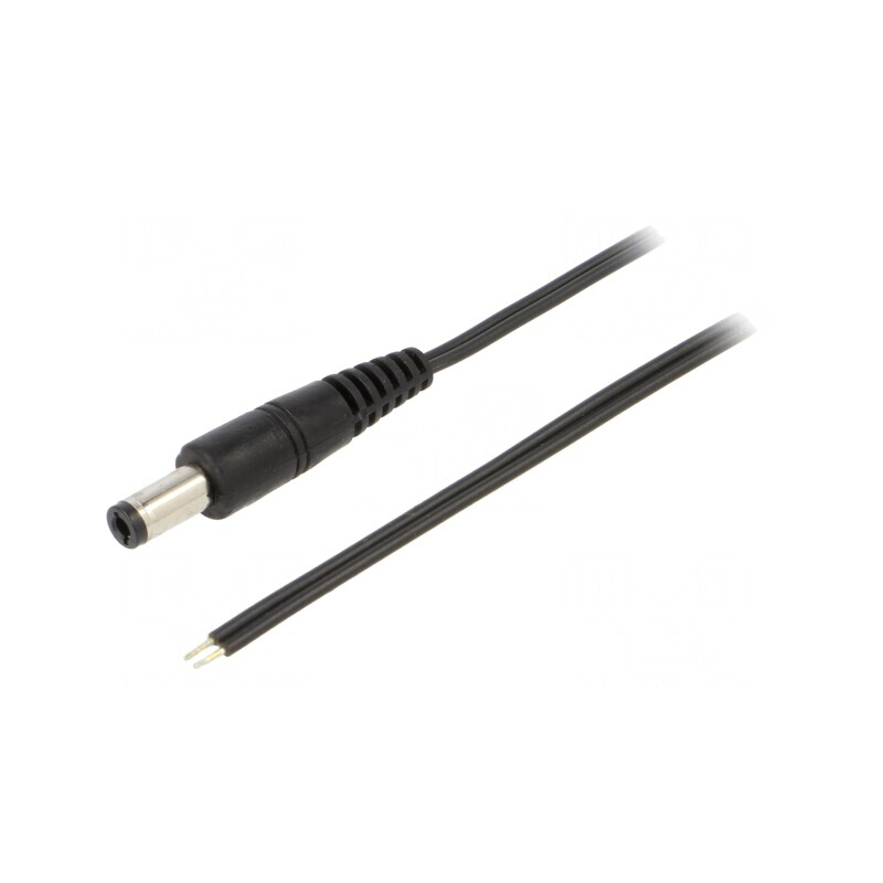 Cablu Alimentare DC 5,5x2,5mm Negru 1,5m | Electronic-mag.ro | Componente Electronice Cablu Alimentare DC 5,5x2,5mm Negru 1,5m | Electronic-mag.ro | Componente Electronice
