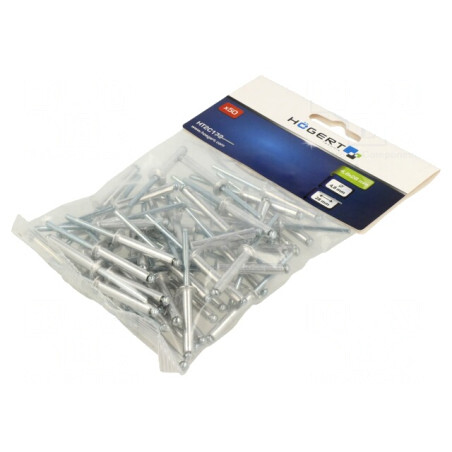 Dibluri Aluminiu 4.8mm x 28mm 50buc | Electronic-mag.ro | Componente Electronice