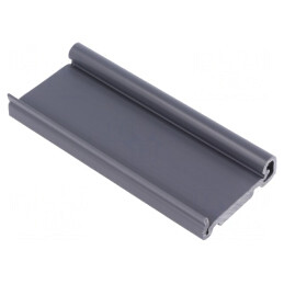 Mâner PVC pentru Șină DIN 100mm TS35 | Electronic-mag.ro | Componente Electronice