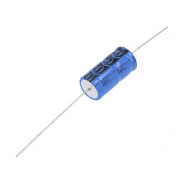 Condensator Electrolitic THT 4.7mF 10VDC 15x30mm | Electronic-mag.ro | Componente Electronice