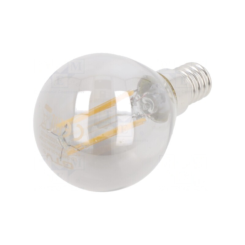 Lampă LED E14 4W Alb Cald 2700K 240lm | Electronic-mag.ro | Componente Electronice