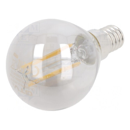 Lampă LED E14 4W Alb Cald 2700K 240lm | Electronic-mag.ro | Componente Electronice