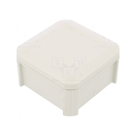 Cutie de conexiuni 90x90x52mm IP55 | Electronic-mag.ro | Componente Electronice
